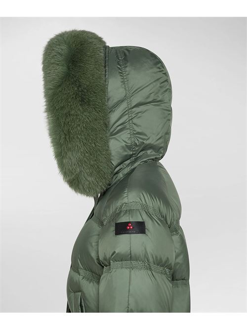 TAKAN MQS 03 FURPuffer Jacket Con Cappuccio Bordato In Pelliccia PEUTEREY | PED511001181903TAKAN MQS 03 FUR600